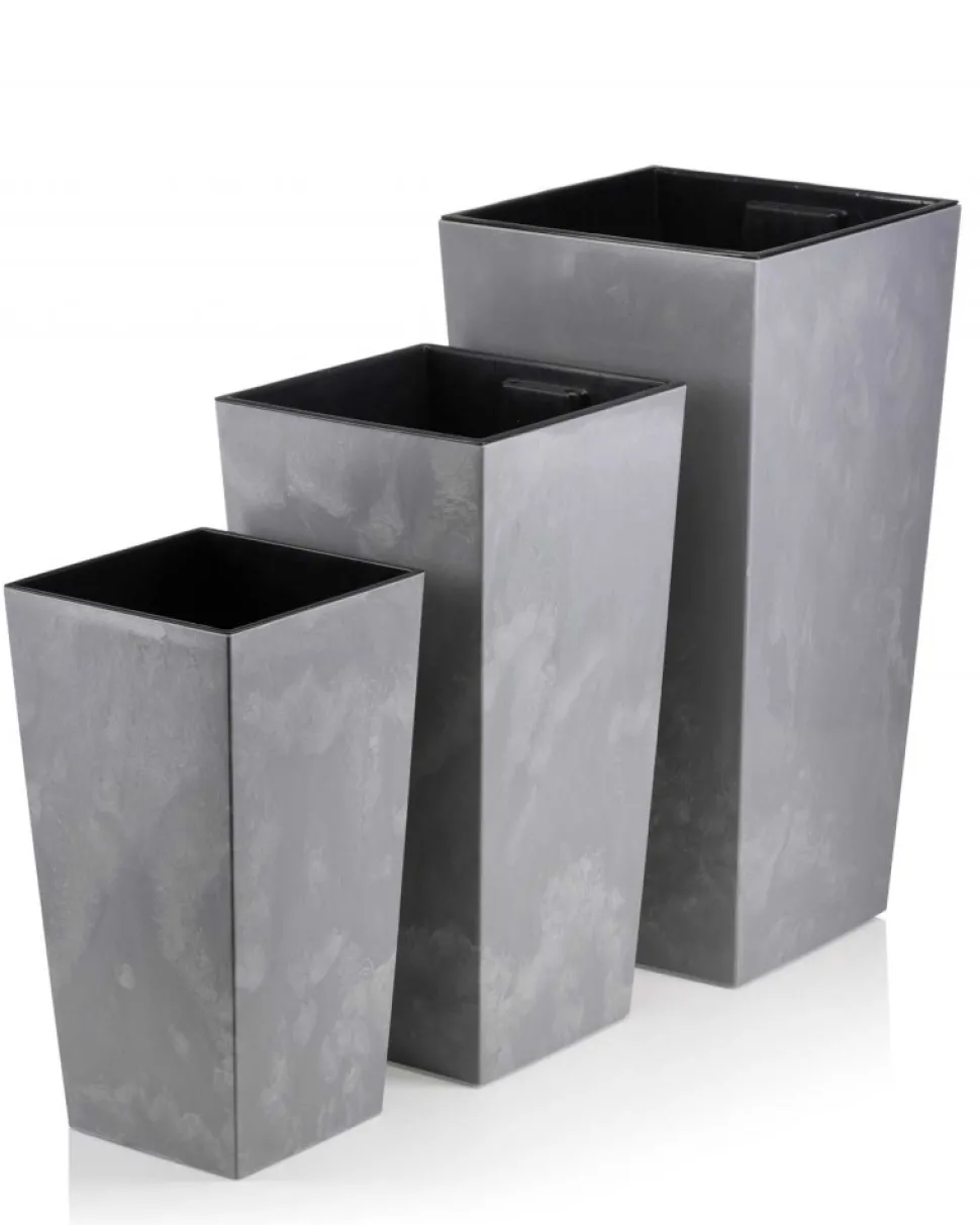 Donica Porto Szary Beton h57x29x29 cm