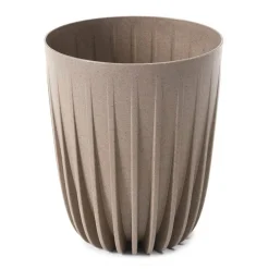 Donica Stripped ECO coffee latte 30xh36 cm