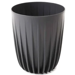 Donica Stripped ECO recykling antracytowa 39xh46 cm