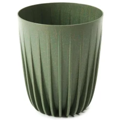 Donica Stripped ECO wood zielona 39xh46 cm