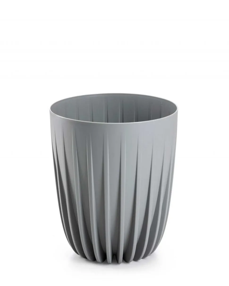Donica Stripped szara h23x19 cm