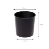 Donica Stripped Wysoka ECO recykling antracytowa 25xh42 cm