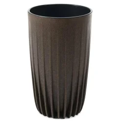 Donica Stripped Wysoka ECO coffee espresso 30xh51 cm