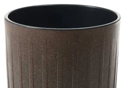Donica Stripped Wysoka ECO coffee espresso 25xh42 cm