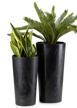 Donica Urbanika Czarny Beton h46x25 cm