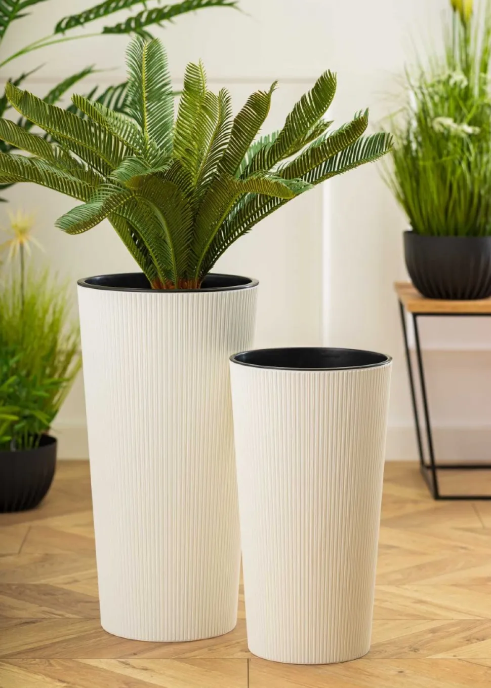 Donica Urbanika ECO biały h46 cm