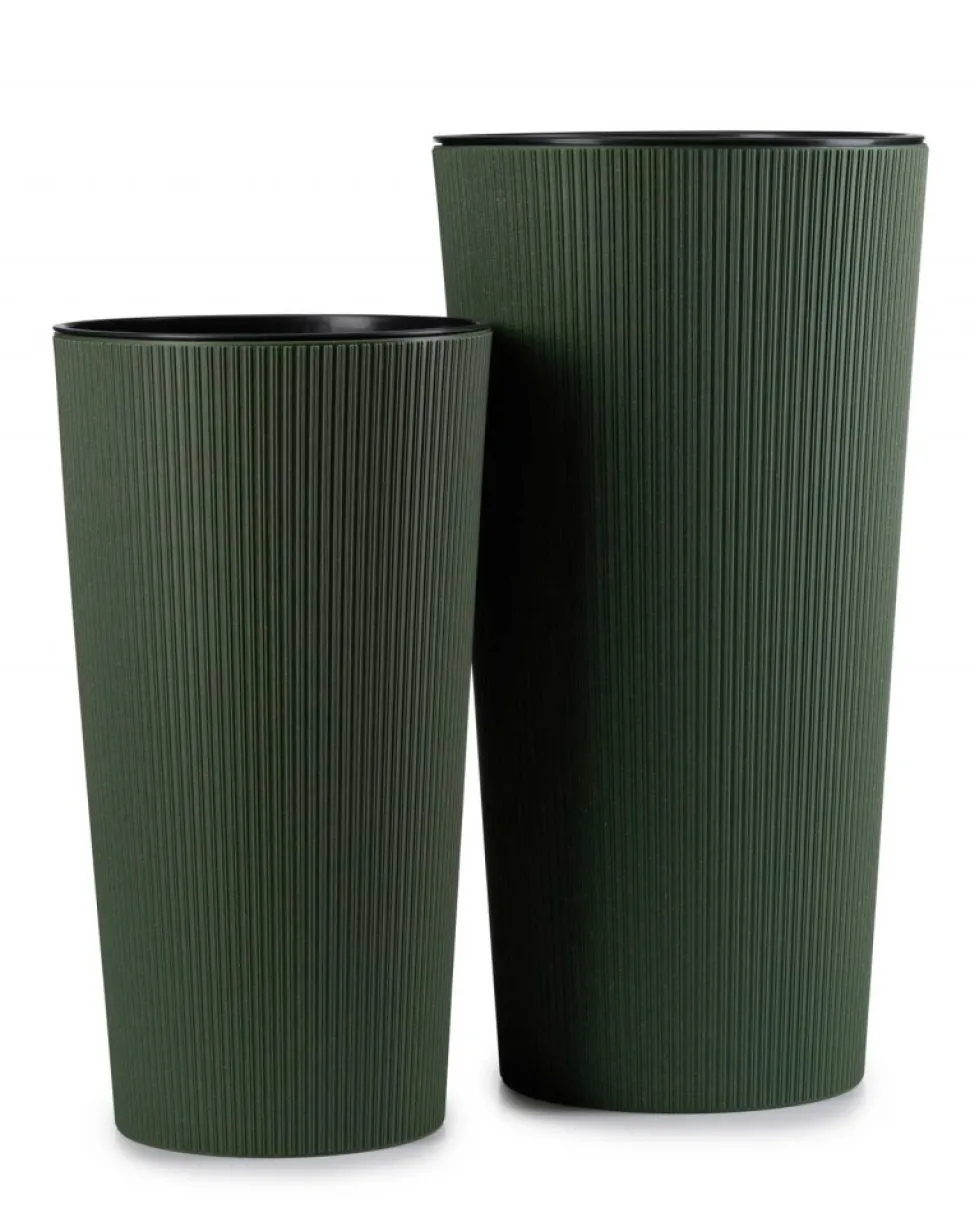 Donica Urbanika ECO wood zielony h46 cm