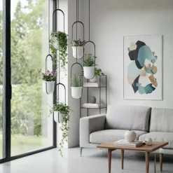 Donica wisząca AERA HANG biała 17,9 cm