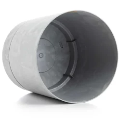 Donica z podstawką Azalea recykling szary beton 22 cm