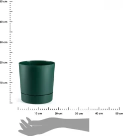 Donica z podstawką Azalea awokado 17,5 cm