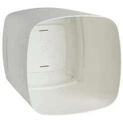 Donica z podstawką CUBI recykling kremowa 19x19 cm