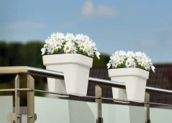 Donica balustradowa Lys kremowa 29 cm * HowHomely Hot