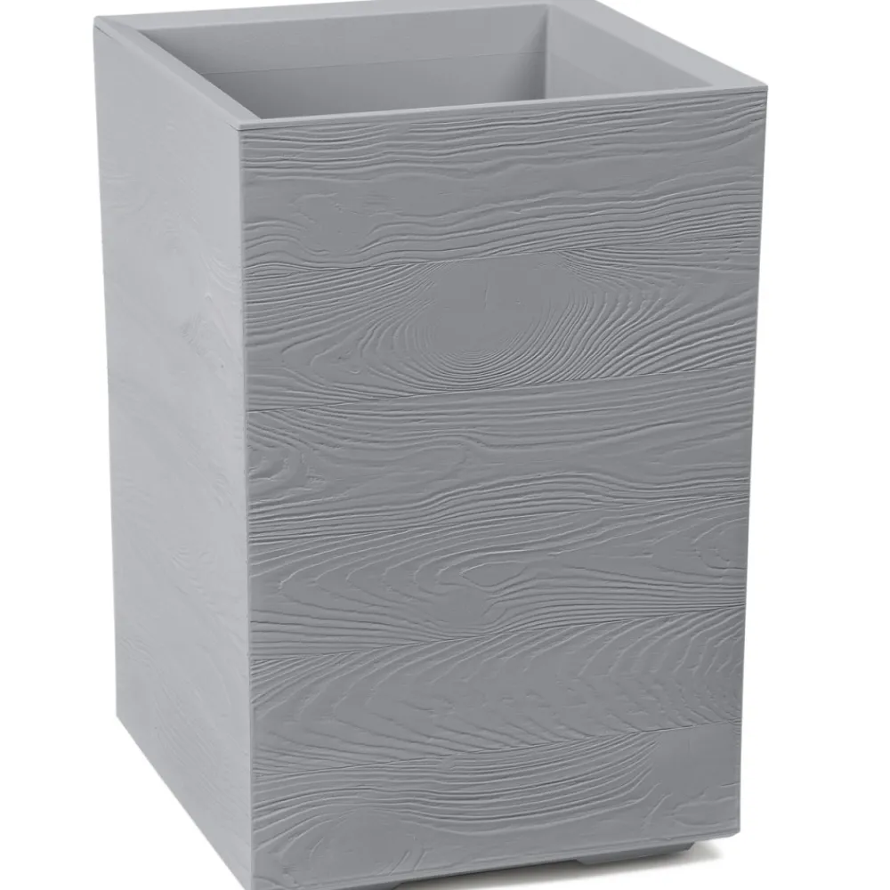 Donica Betonique deska recykling szara h60x40 cm * HowHomely Outlet
