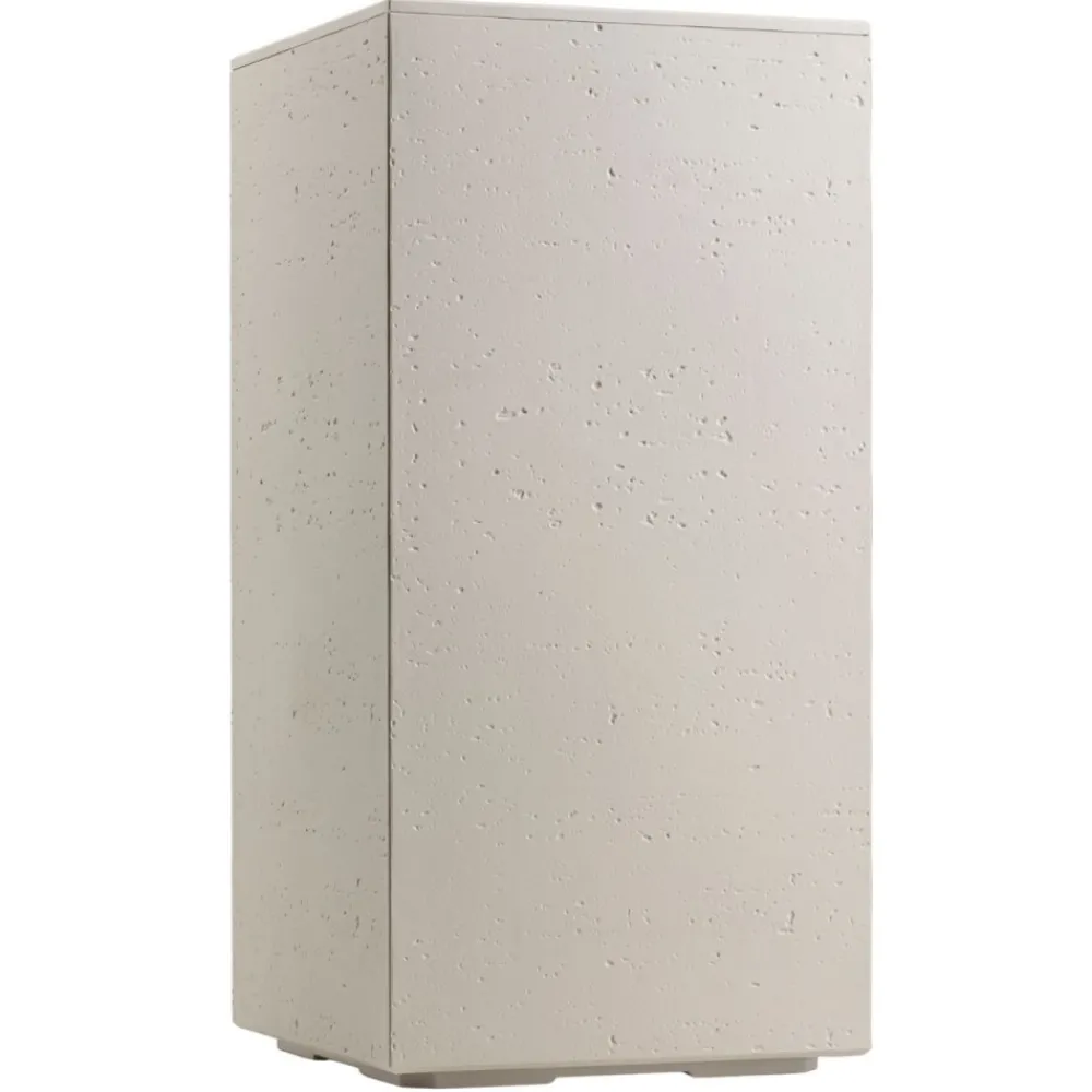Donica Betonique na kółkach beton recykling beż 30x30xh60 cm * HowHomely Sale
