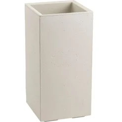 Donica Betonique na kółkach beton recykling beż 30x30xh60 cm * HowHomely Sale