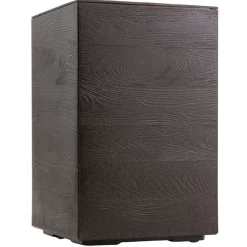 Donica Betonique na kółkach deska coffee espresso H60x40 cm * HowHomely Outlet