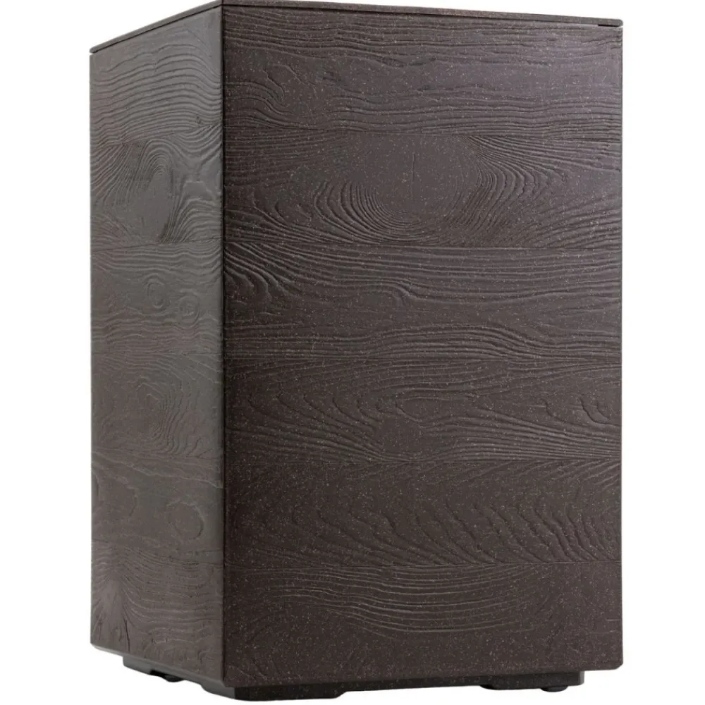 Donica Betonique na kółkach deska coffee espresso H60x40 cm * HowHomely Outlet