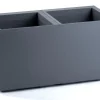 Donica Betonique na kółkach recykling beton szary H39X78 cm * HowHomely Hot