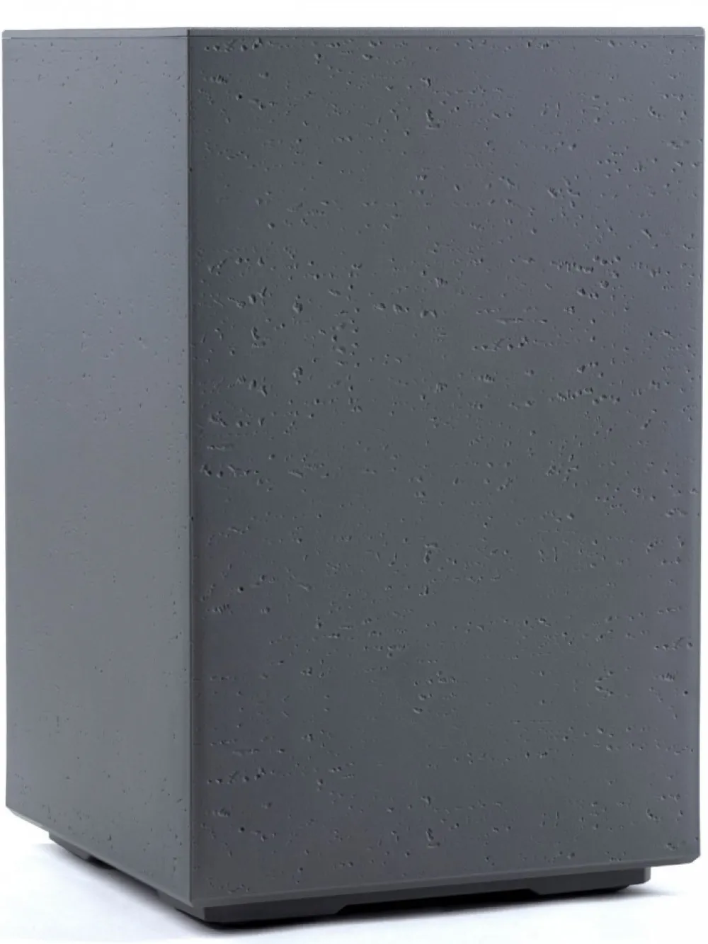 Donica Betonique na kółkach recykling beton szary H60x40 cm * HowHomely Best