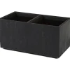 Donica Betonique recykling czarny beton h39X78 cm * HowHomely