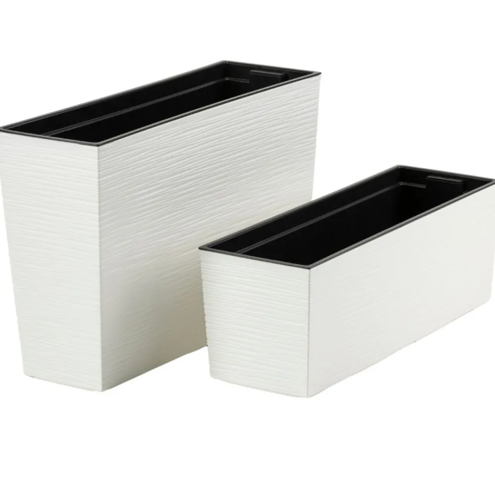 Donica Bloom Riflo kremowy h36,2x56,1cm * HowHomely Best