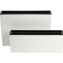 Donica Bloom Riflo kremowy h36,2x56,1cm * HowHomely Best