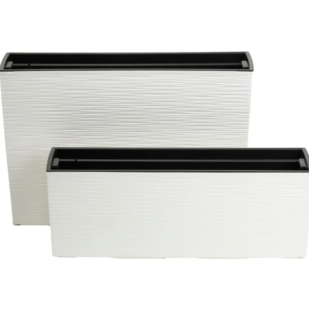 Donica Bloom Riflo kremowy h36,2x56,1cm * HowHomely Best