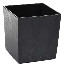 Donica Flore Czarny Beton h25x25 cm * HowHomely Best