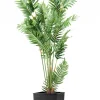 Donica Flore Riflo czarna h30x30 cm * HowHomely New