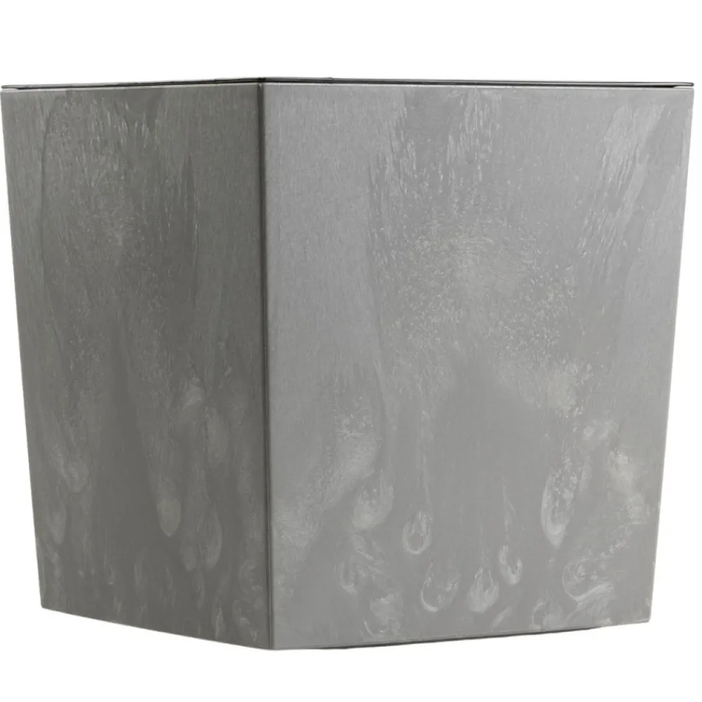 Donica Flore Szary Beton h30,5x29,5x29,5 cm * HowHomely Best