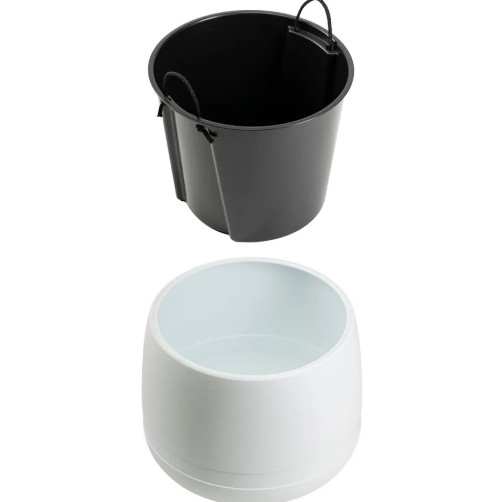 Donica LUNA WAZA biała 42 cm * HowHomely Outlet