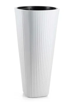 Donica Mora wysoka biała 39xh81 cm * HowHomely Best