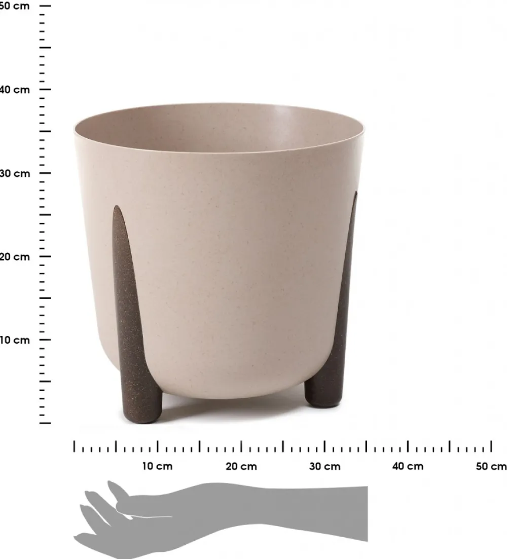 Donica Moss ECO coffee latte 34xh32 cm * HowHomely Clearance