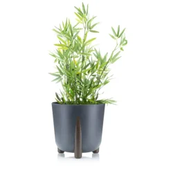 Donica Moss ECO recykling antracyt 26xh25 cm * HowHomely Outlet