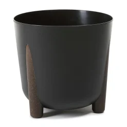 Donica Moss ECO recykling czarna 26xh25 cm * HowHomely