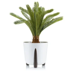 Donica Moss ECO recykling złamana biel 30xh28 cm * HowHomely Outlet