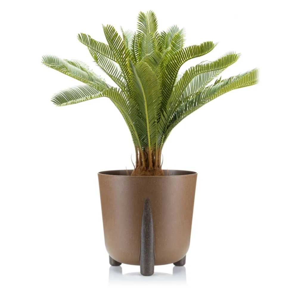 Donica Moss ECO wood naturalne drewno 30xh28 cm * HowHomely Outlet
