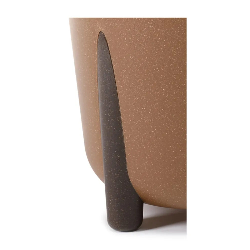 Donica Moss ECO wood naturalne drewno 30xh28 cm * HowHomely Outlet