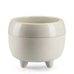 Donica na nóżkach botanica beżowa 23xh18 cm * HowHomely