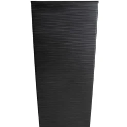 Donica Porto Riflo czarna h75x39,6x39,6 cm * HowHomely Outlet
