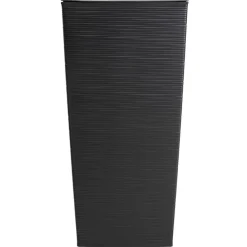 Donica Porto Riflo czarna h57x30x30 cm * HowHomely