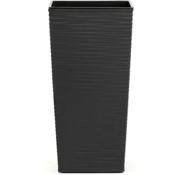 Donica Porto Riflo czarna h36x19x19 cm * HowHomely Hot