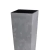 Donica Porto Szary Beton h46x25x25 cm * HowHomely Hot