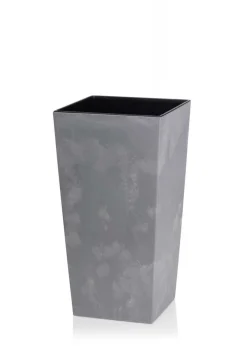 Donica Porto Szary Beton h46x25x25 cm * HowHomely Hot