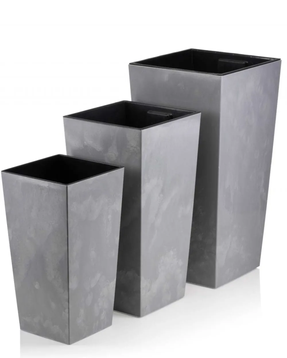 Donica Porto Szary Beton h46x25x25 cm * HowHomely Hot