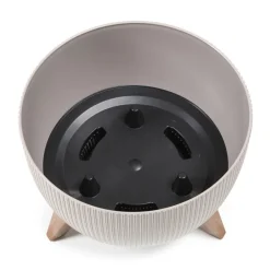 Donica Rosa linea ECO recykling biała 24xh15 cm * HowHomely Discount