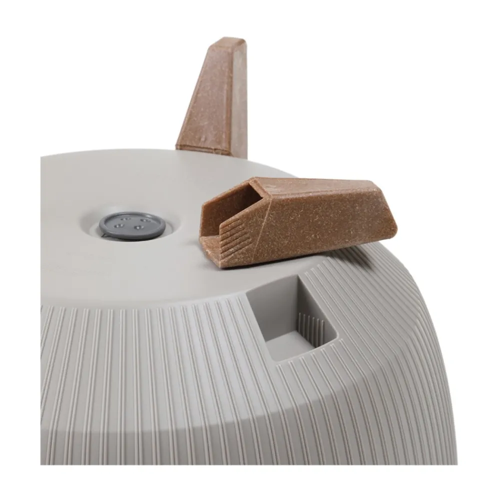 Donica Rosa linea ECO recykling biała 24xh15 cm * HowHomely Discount