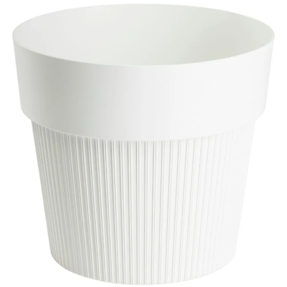 Donica SILVA LINE recykling kremowa h11,5x13,2 cm * HowHomely Best