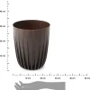 Donica Stripped ECO coffee espresso 25xh30 cm * HowHomely Best