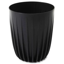 Donica Stripped ECO recykling czarna 39xh46 cm * HowHomely Best